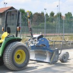 Costruzione campo calcio